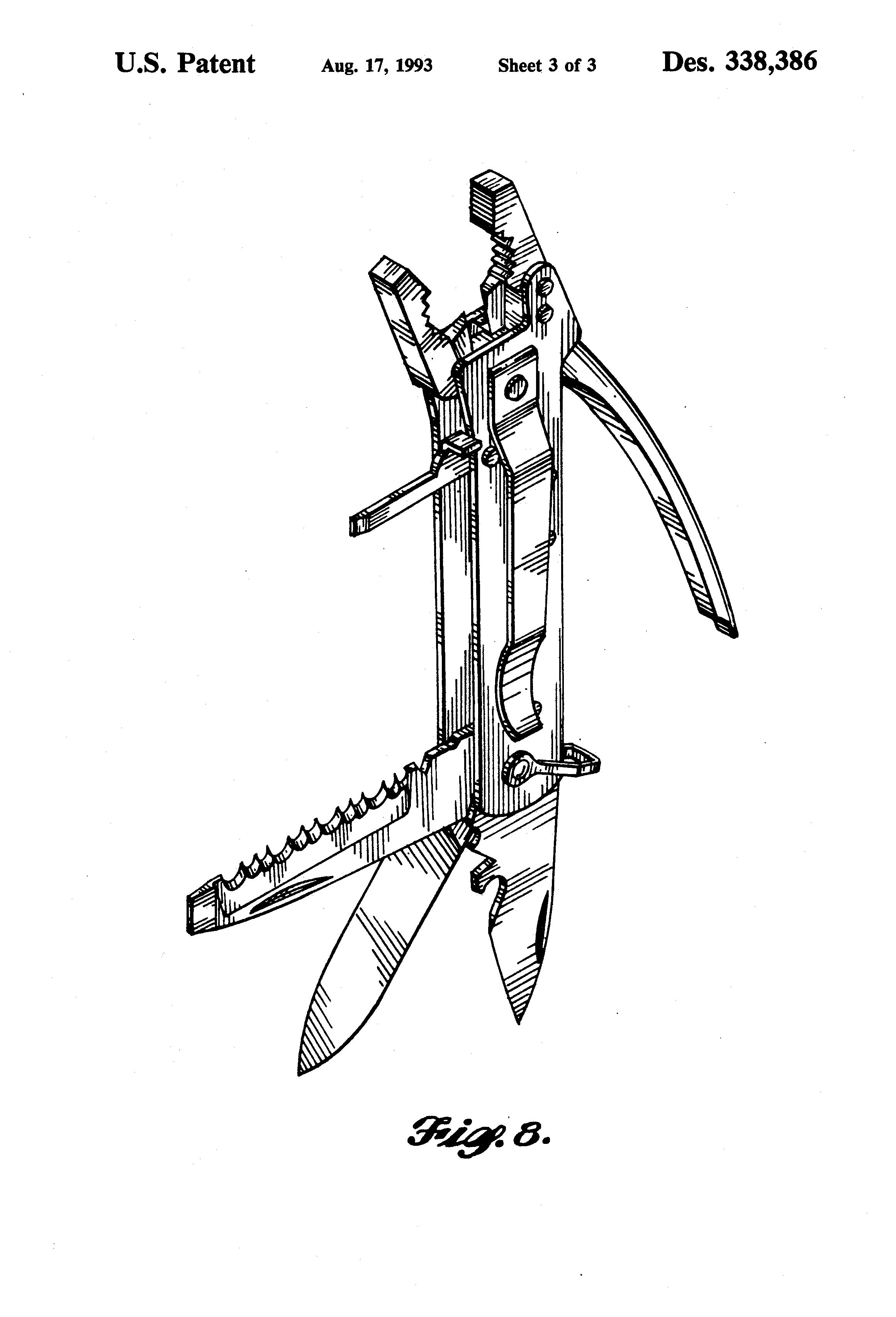 sLaughterMed, Google Patent Drawing for ToolClip