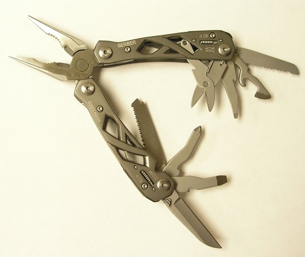 Suspension, blades out